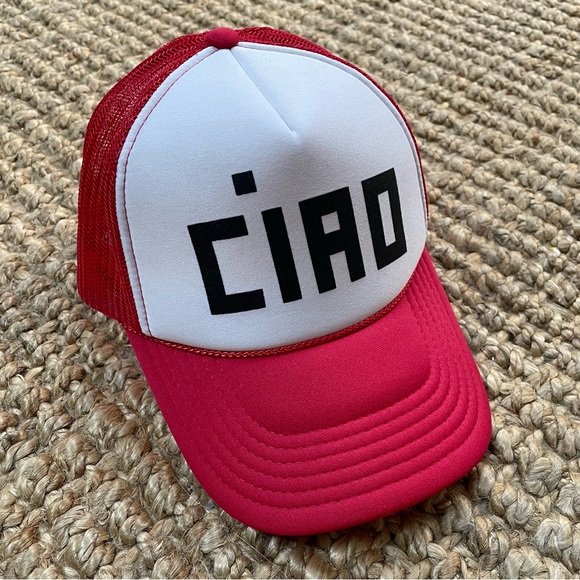 CLAIRE V TRUCKER HAT Red Ciao - Picture 2 of 6